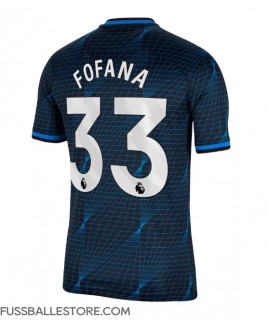 Günstige Chelsea Wesley Fofana #33 Auswärtstrikot 2023-24 Kurzarm